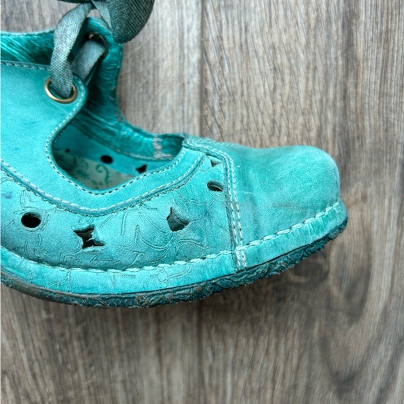 Neosens Turquoise Kitten Heels | 39 - Picture 3 of 9